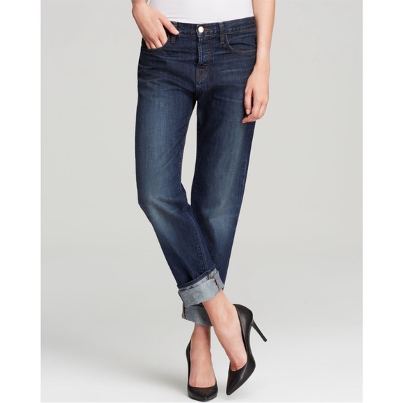 J Brand Denim - J Brand Aidan Boyfriend Mid Rise Jeans Ringer Wash Waist 26